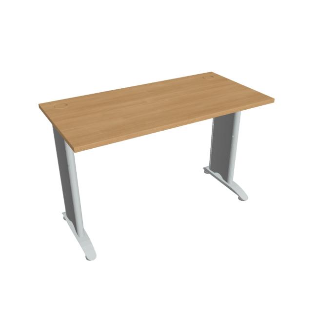 Flex-Schreibtisch, 120 x 75,5 x 60 cm, Eiche/Metall