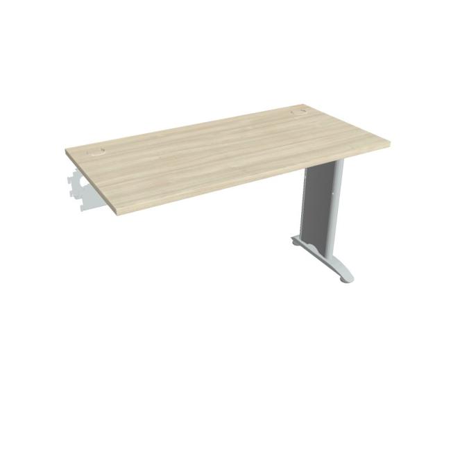 [ON512312] Flex-Schreibtisch, 120 x 75,5 x 60 cm, Akazie/Metall