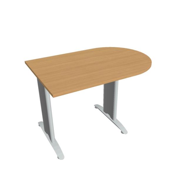 [ON512422] Flex Beistelltisch, 120 x 75,5 x 80 cm, Buche/Metall