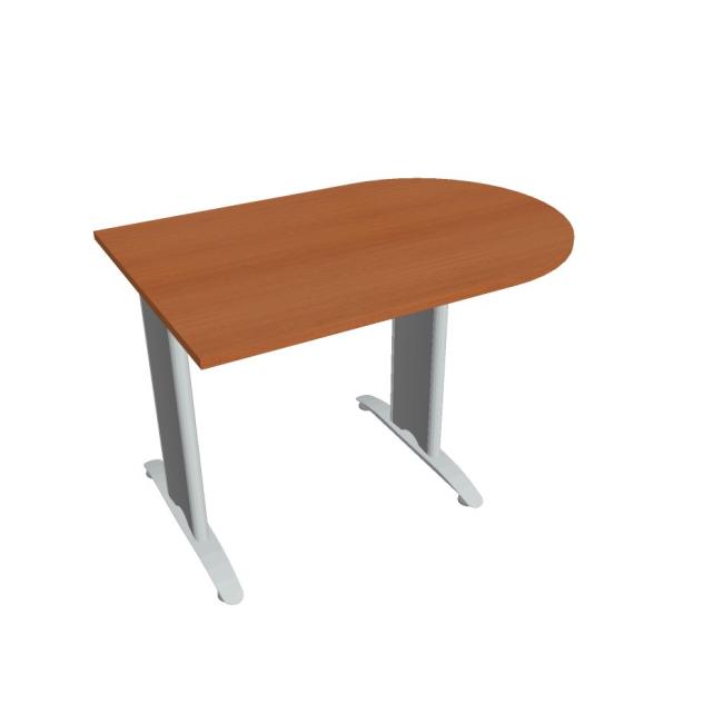 Flex Beistelltisch, 120 x 75,5 x 80 cm, Kirsche/Metall