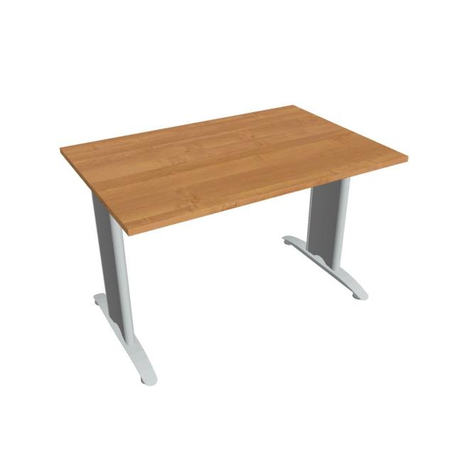 Flex-Konferenztisch, 120 x 75,5 x 80 cm, Erle/Metall