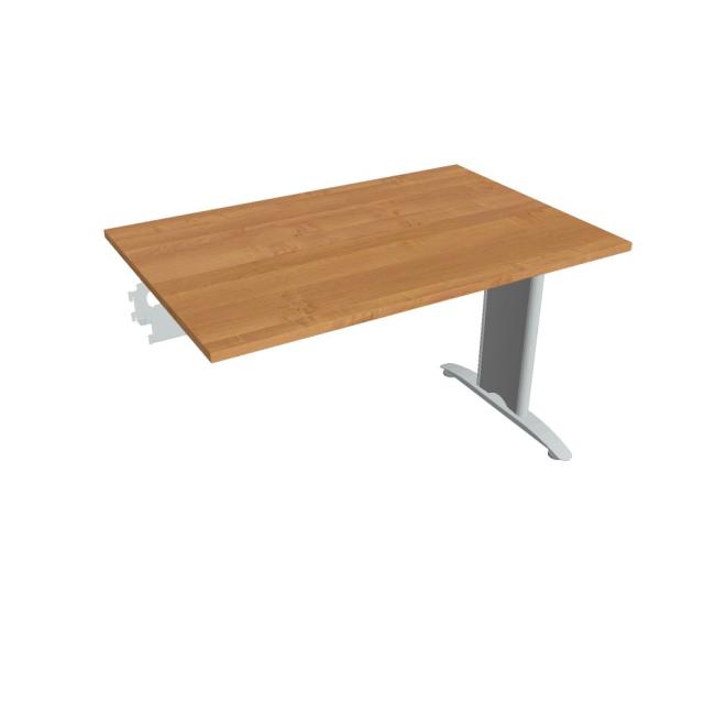 Flex-Konferenztisch, 120 x 75,5 x 80 cm, Erle/Metall