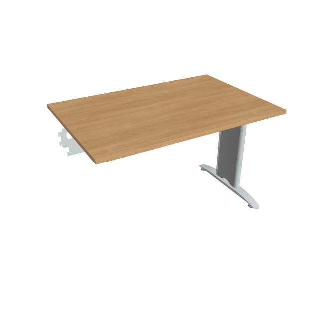 [ON512942] Flex-Konferenztisch, 120 x 75,5 x 80 cm, Eiche/Metall