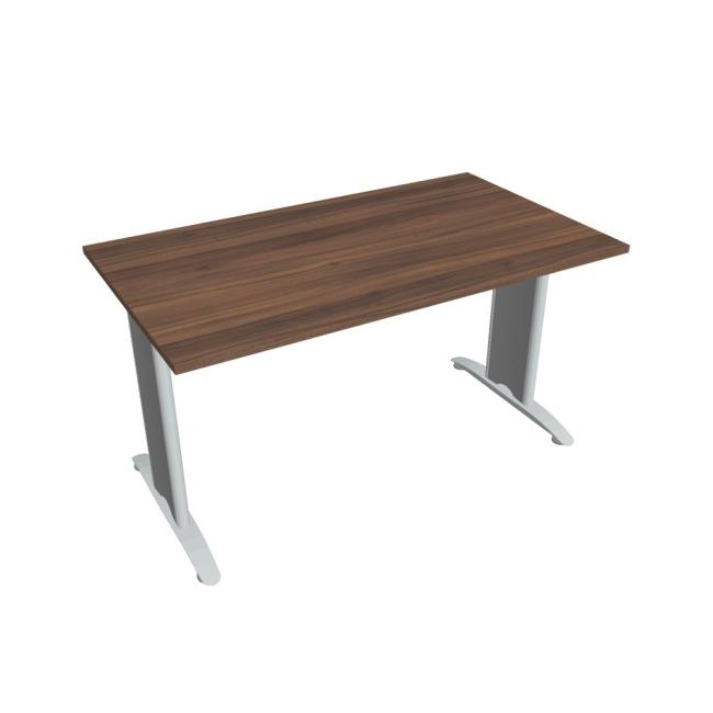 [ON514062] Flex-Konferenztisch, 140 x 75,5 x 80 cm, Nussbaum/Metall
