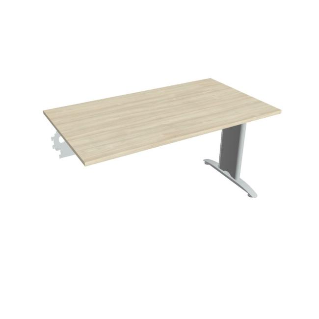 Flex-Konferenztisch, 140 x 75,5 x 80 cm, Akazie/Metall