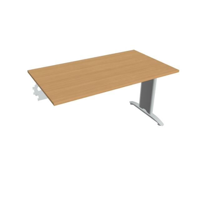 Flex-Konferenztisch, 140 x 75,5 x 80 cm, Buche/Metall