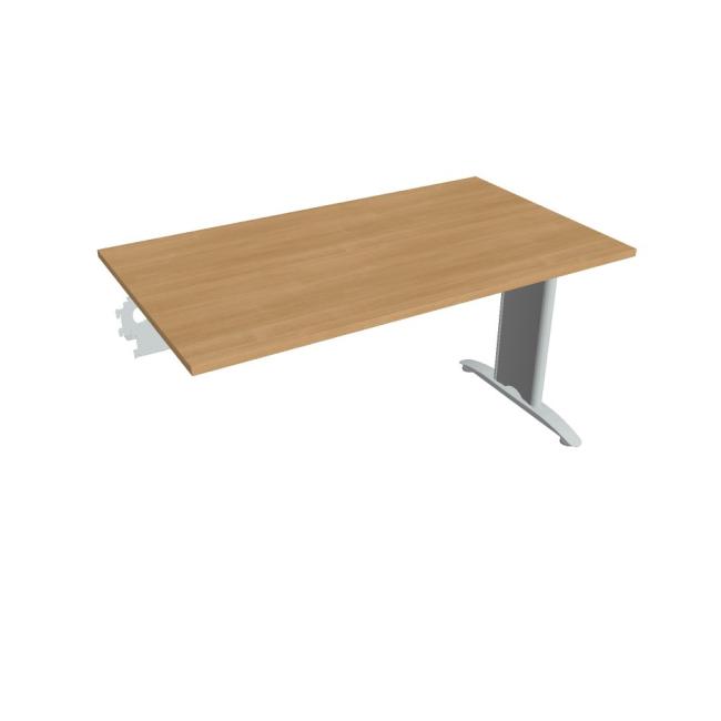 [ON514149] Flex-Konferenztisch, 140 x 75,5 x 80 cm, Eiche/Metall