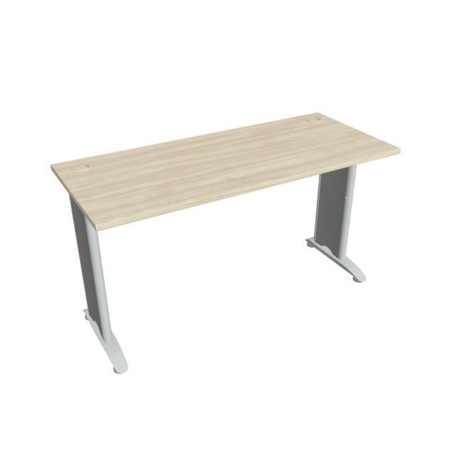 Flex-Schreibtisch, 140 x 75,5 x 60 cm, Akazie/Metall