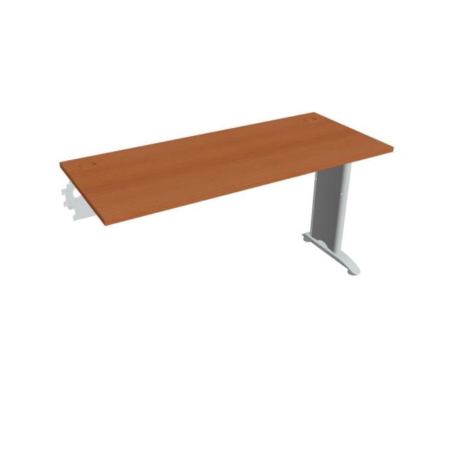 Flex-Schreibtisch, 140 x 75,5 x 60 cm, Kirsche/Metall