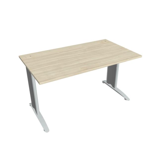 [ON514912] Flex-Schreibtisch, 140 x 75,5 x 80 cm, Akazie/Metall
