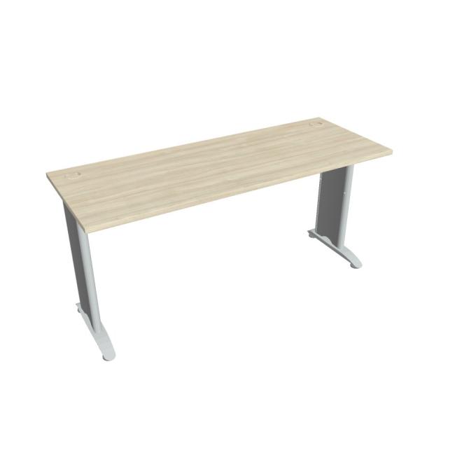 Flex-Schreibtisch, 160 x 75,5 x 60 cm, Akazie/Metall