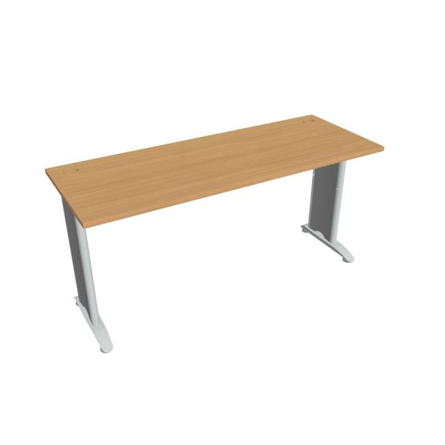 Flexibler Schreibtisch, 160 x 75,5 x 60 cm, Buche/Metall