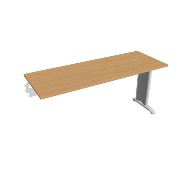 Flexibler Schreibtisch, 160 x 75,5 x 60 cm, Buche/Metall