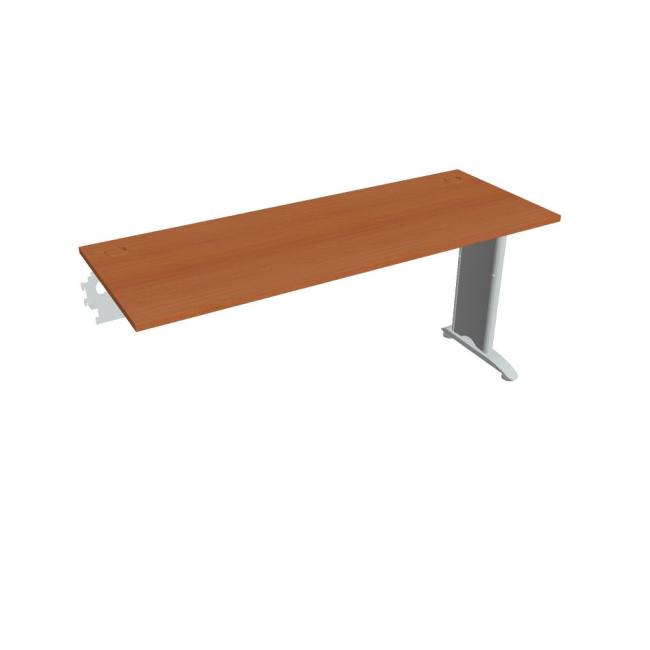 Flex-Schreibtisch, 160 x 75,5 x 60 cm, Kirsche/Metall