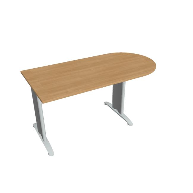 [ON516842] Flex Beistelltisch, 160 x 75,5 x 80 cm, Eiche/Metall