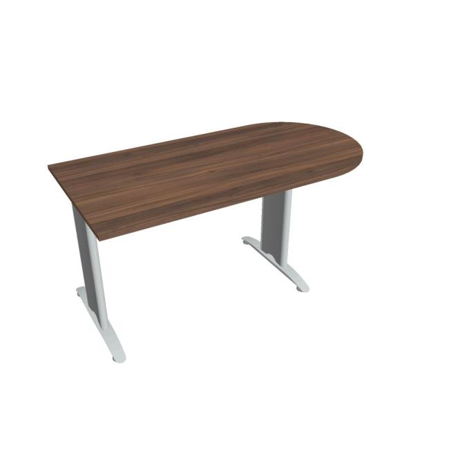 [ON516862] Flex Beistelltisch, 160 x 75,5 x 80 cm, Walnuss/Metall