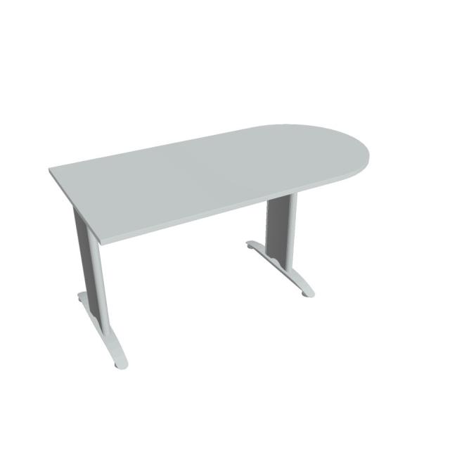 Flex Beistelltisch, 160 x 75,5 x 80 cm, grau/metall