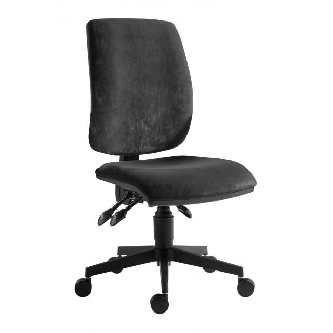 Bürostuhl 1380 ASYN Flute grau D5