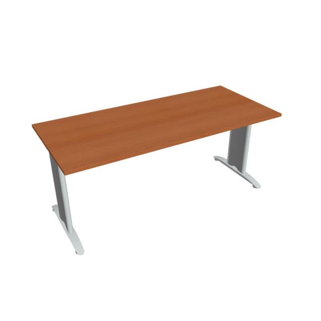 Flex-Konferenztisch, 180 x 75,5 x 80 cm, Kirsche/Metall