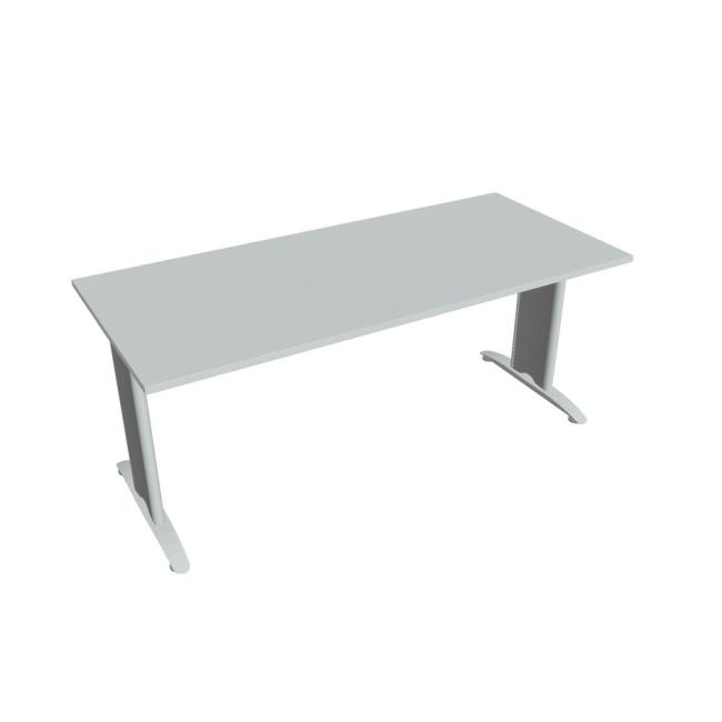Flex-Konferenztisch, 180 x 75,5 x 80 cm, grau/metall