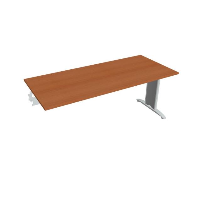 Flex-Konferenztisch, 180 x 75,5 x 80 cm, Kirsche/Metall