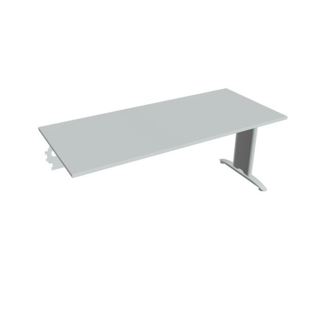 [ON518989] Flex-Konferenztisch, 180 x 75,5 x 80 cm, grau/metall