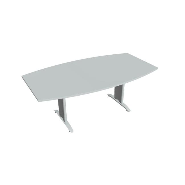 [ON520089] Flex-Konferenztisch, 200 x 75,5 x 110 cm, grau/metall