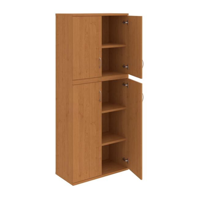 Stabiles Regal, 80 x 192 x 40 cm, Erle/Erle