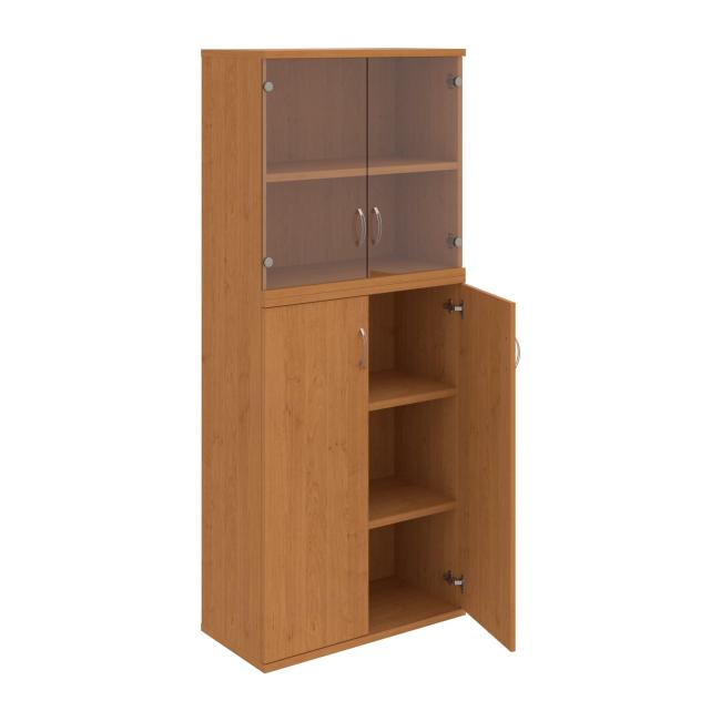 Stabiles Regal, 80 x 192 x 40 cm, Erle/Erle