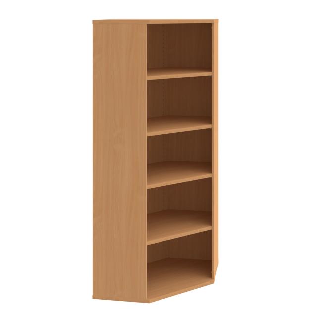 Stabiles Regal, 80 x 192 x 40 cm, Buche