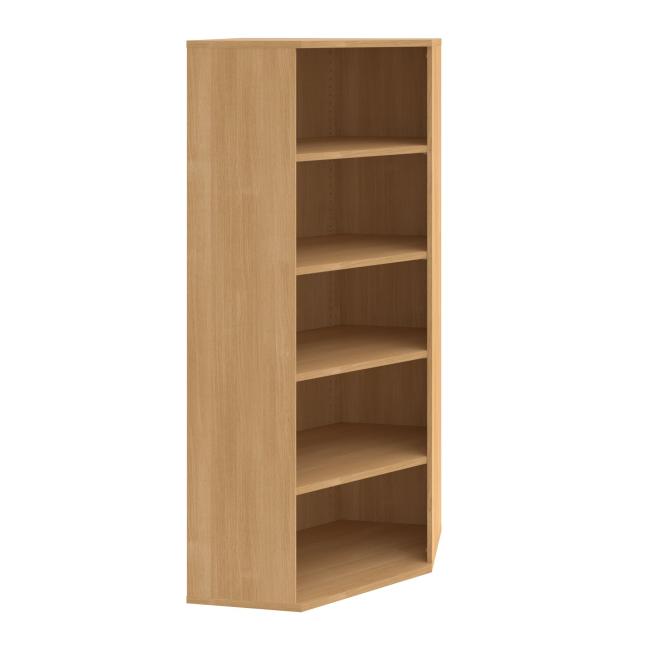 Stabiles Regal, 80 x 192 x 40 cm, Eiche