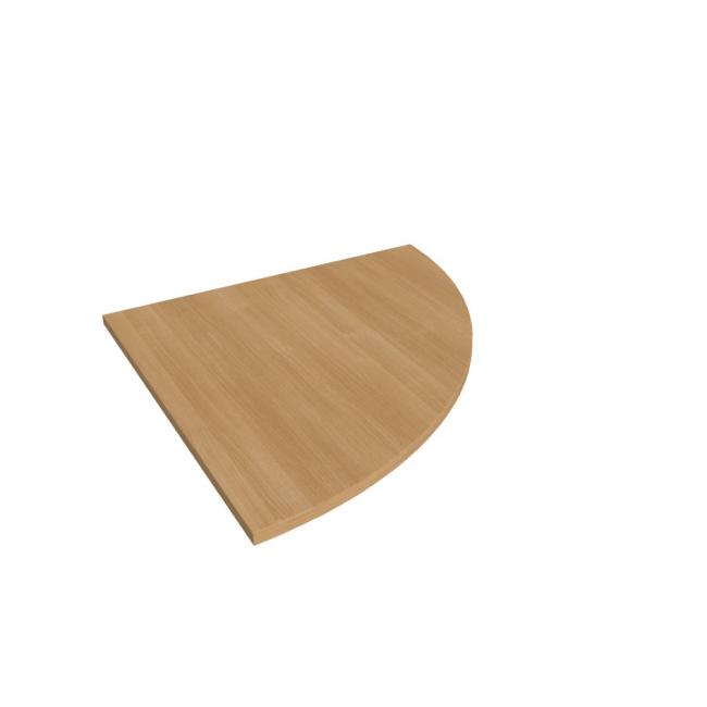 [ON580540] Flex Beistelltisch, rechts, 80x80 cm, Eiche