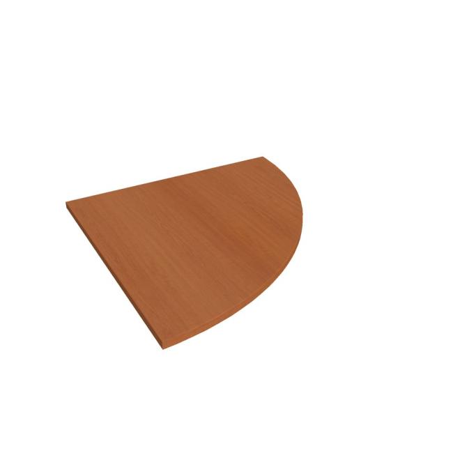 Flex Beistelltisch, rechts, 80x80 cm, Kirsche