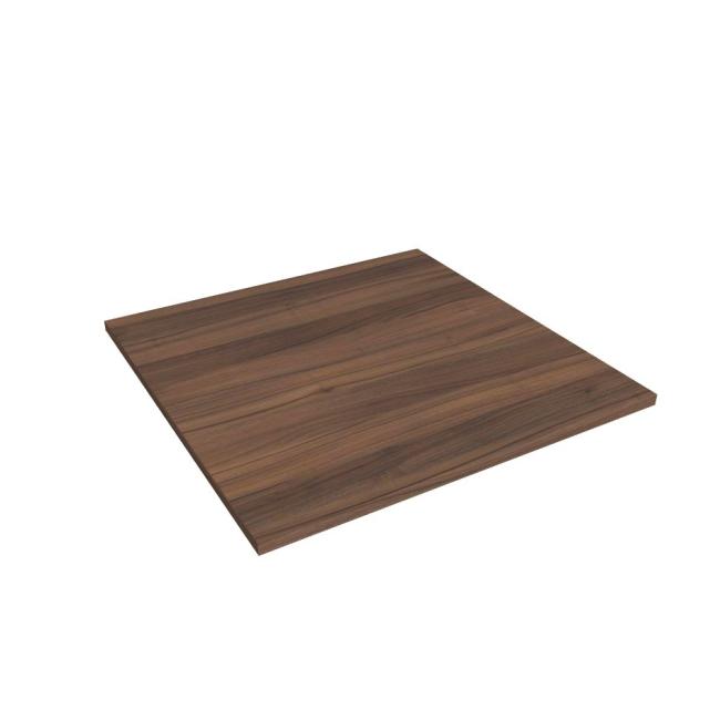 Flex Beistelltisch, 80x80 cm, Walnuss