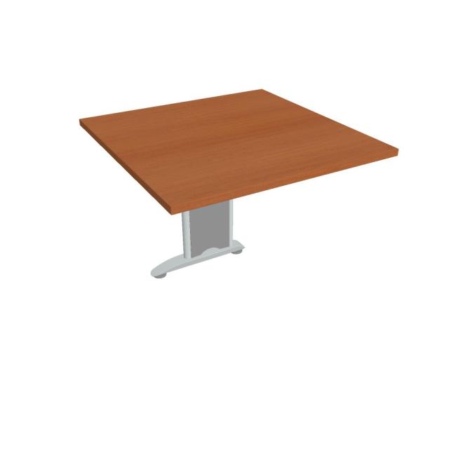 [ON580952] Flex Beistelltisch, 80 x 75,5 x 80 cm, Kirsche/Metall
