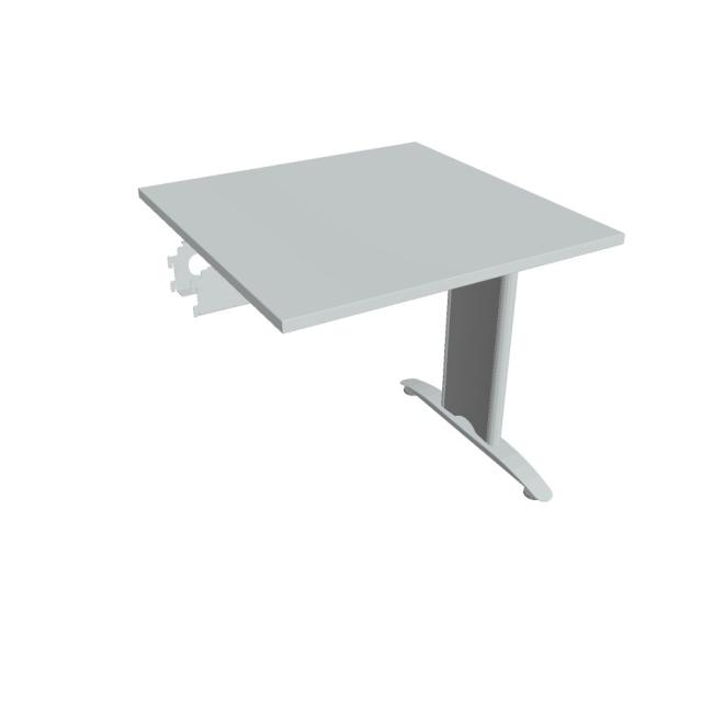 [ON581272] Flex-Konferenztisch, 80 x 75,5 x 80 cm, grau/metall