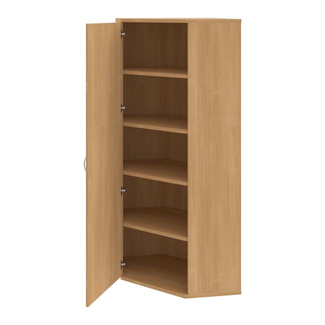 Regalschrank L Strong, 80x192x40 cm, Eiche/Eiche