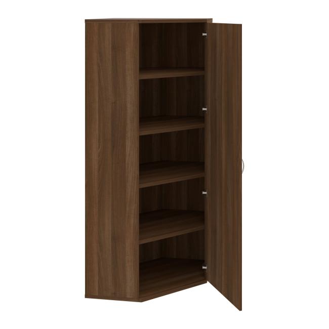 Regalschrank P Strong, 80 x 192 x 40 cm, Nussbaum/Nussbaum