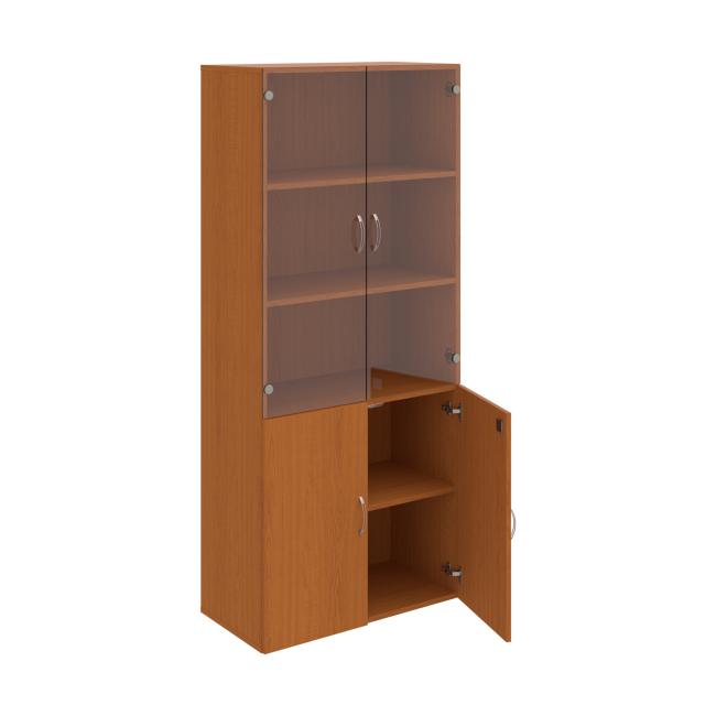 Drive-Regaleinheit, abschließbar, 80 x 185 x 42 cm, Kirsche/Kirsche