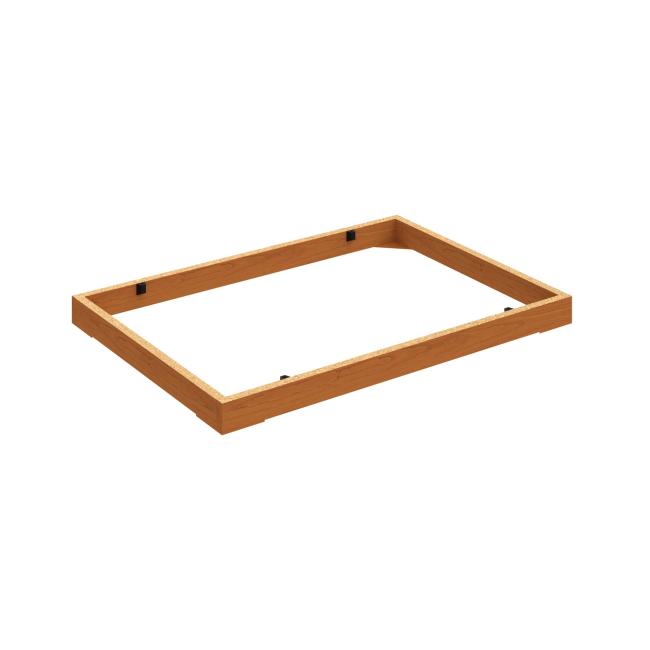 [ON800605] Stabiler Schranksockel, 80 x 5 x 56 cm, Kirsche