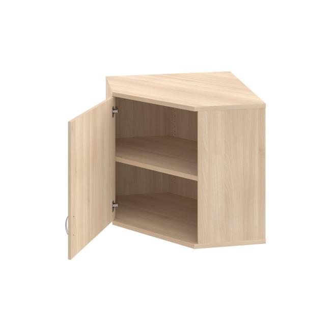 Eckkleiderschrank Strong, L, oben, 80 x 76,8 x 40 cm, Akazie/Akazie