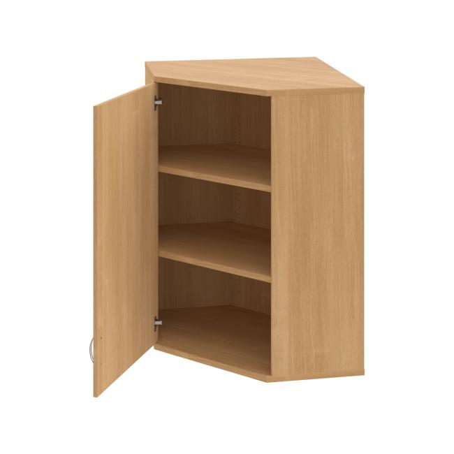 Eckkleiderschrank Strong, L, oben, 80x115,2x40 cm, Eiche/Eiche