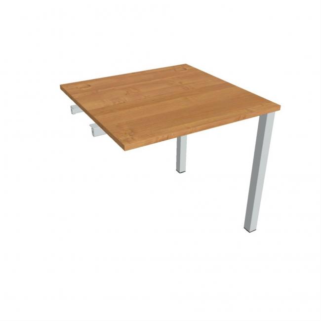 Uni-Werkbank für Längsverkettung, 80x75,5x80 cm, Erle/Grau