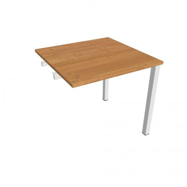 Uni-Werkbank für Längsverkettung, 80x75,5x80 cm, Erle/Weiß