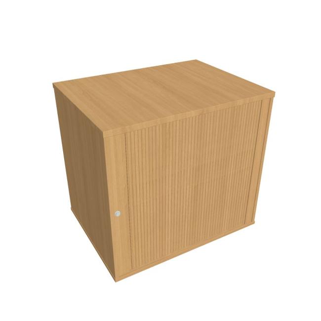 [ON801520] Hobis Tischanziehschrank, abschließbar, P, 80 x 75,5 x 60 cm, Buche