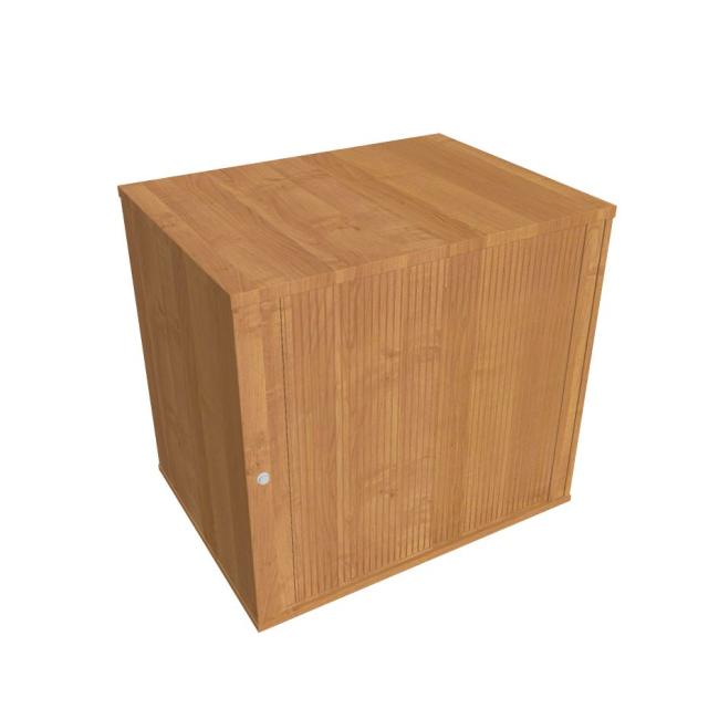 [ON801530] Hobis Tischanziehschrank, abschließbar, P, 80 x 75,5 x 60 cm, Erle
