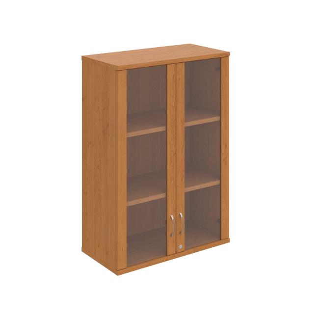 Stabiler Hängeschrank, abschließbar, 80 x 115,2 x 40 cm, Erle/Erle