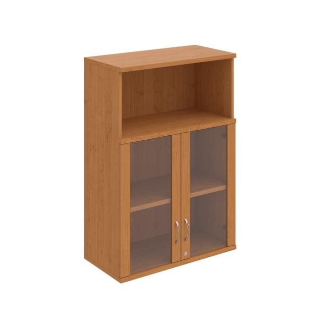 Stabiler Hängeschrank, abschließbar, 80 x 115,2 x 40 cm, Erle/Erle
