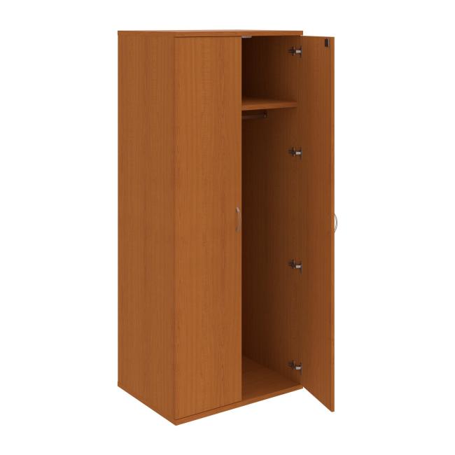 Kleiderschrank Strong, abschließbar, 80x192x60 cm, Kirsche/Kirsche