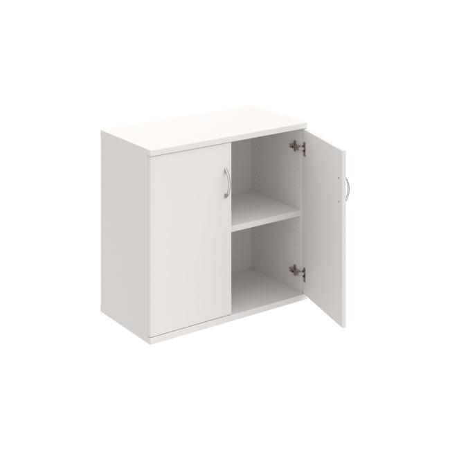 Stabiles Regal, 80 x 76,8 x 40 cm, weiß/weiß